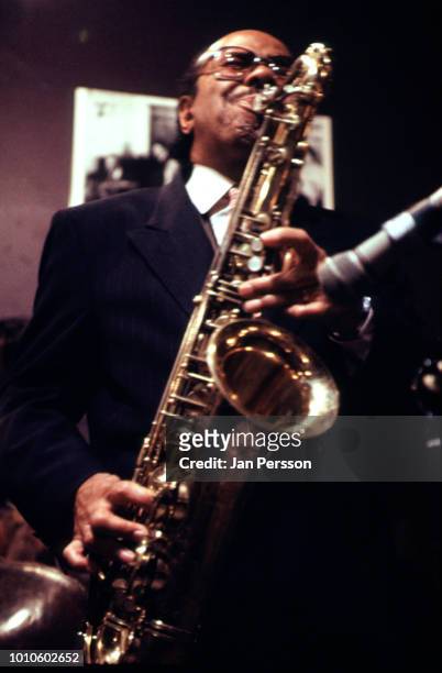 American jazz saxophonist Benny Golson performing in Copenhagen Denmark November 1991.