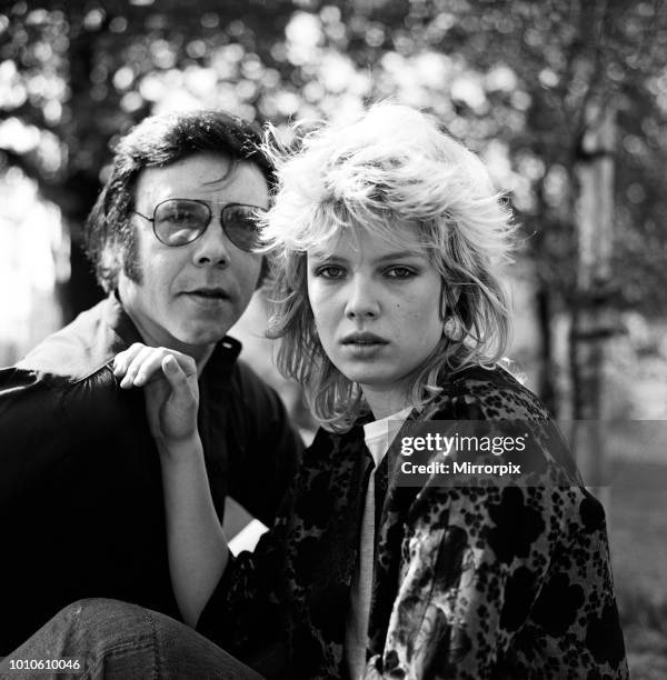 Former pop star Marty Wilde and his daughter Kim, who has a record in the charts, 14th April 1981.