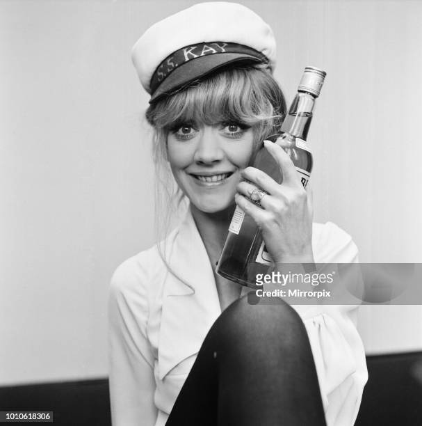 Amanda Barrie, British Actress and Comedian, Monday 5th March 1973.