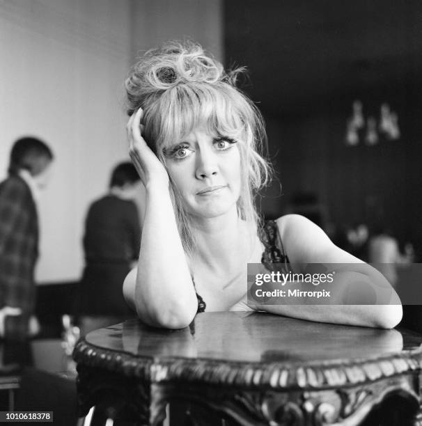 Amanda Barrie, British Actress and Comedian, Monday 5th March 1973.