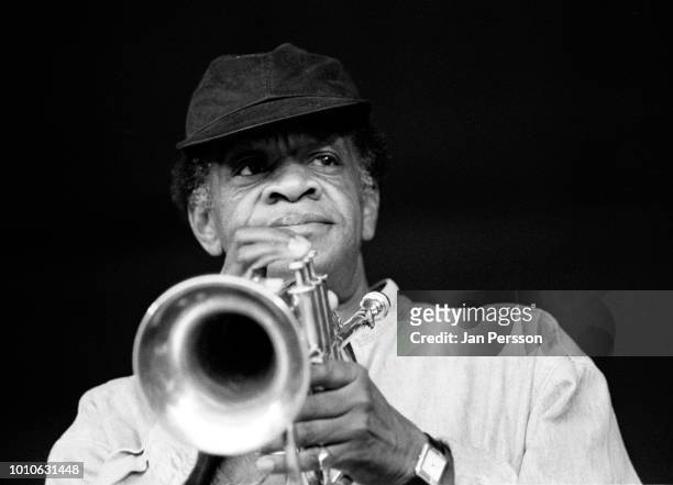 American jazz trumpeter Donald Byrd performing at Copenhagen Jazzfestival Denmark July 1993.