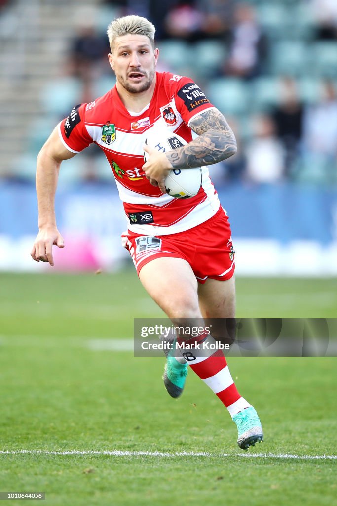 NRL Rd 21 - Dragons v Warriors