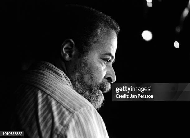 American jazz drummer Jimmy Cobb performing at Copenhagen Jazz House July 1990.