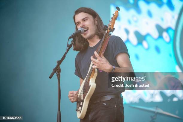 Joe Keery of Post Animal performs at Lollapalooza 2018 at Grant Park...  News Photo - Getty Images