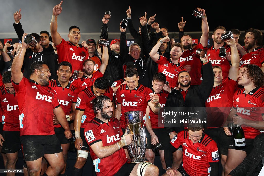 Super Rugby Final - Crusaders v Lions