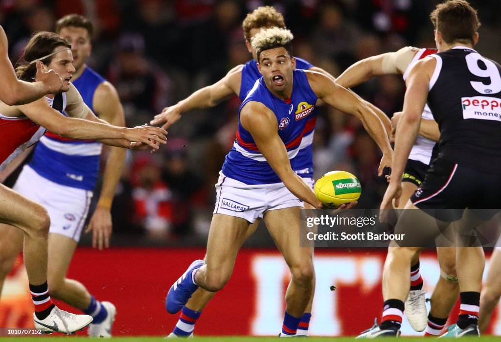 AFL Rd 20 - St Kilda v Western Bulldogs
