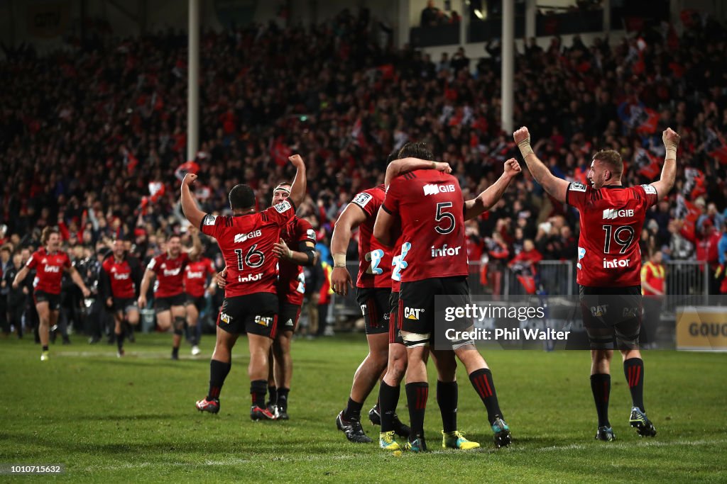 Super Rugby Final - Crusaders v Lions