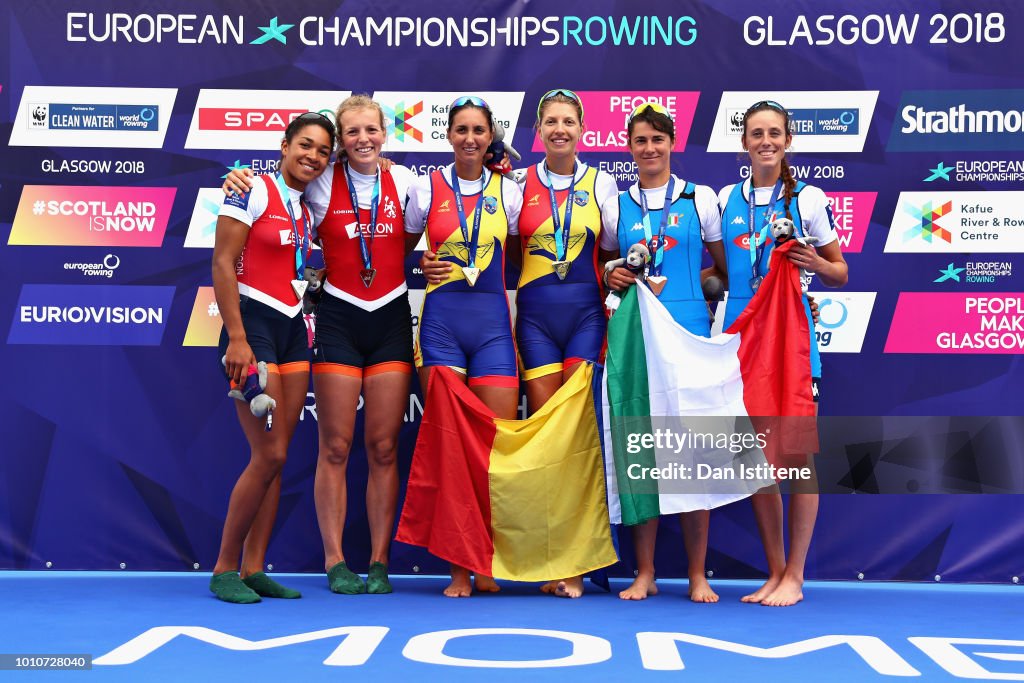 Rowing - European Championships Glasgow 2018: Day Three