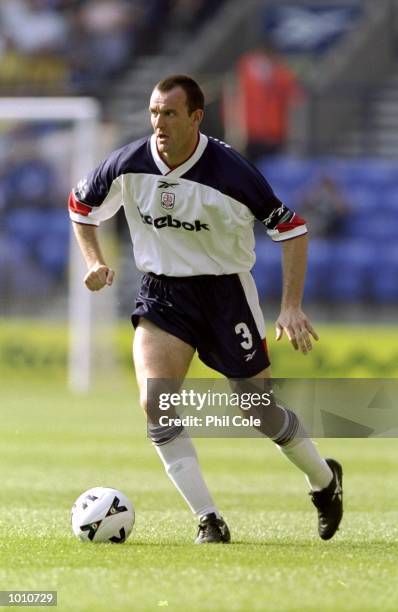 Mike Whitlow of Bolton in action during the match between Bolton Wanderers and Birmingham City in the Nationwide Division One at the Reebok Stadium,...