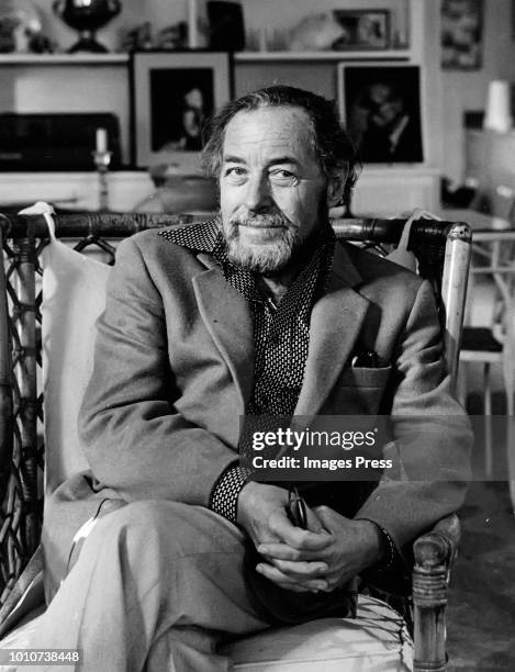 Tennessee Williams circa 1980 in New York City.