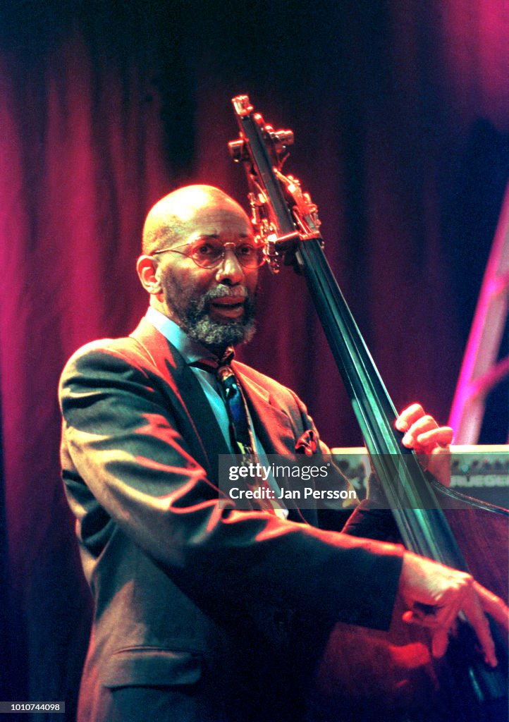 Ron Carter American jazz bassist Ron Carter performing in Odense Denmark 1998 ...