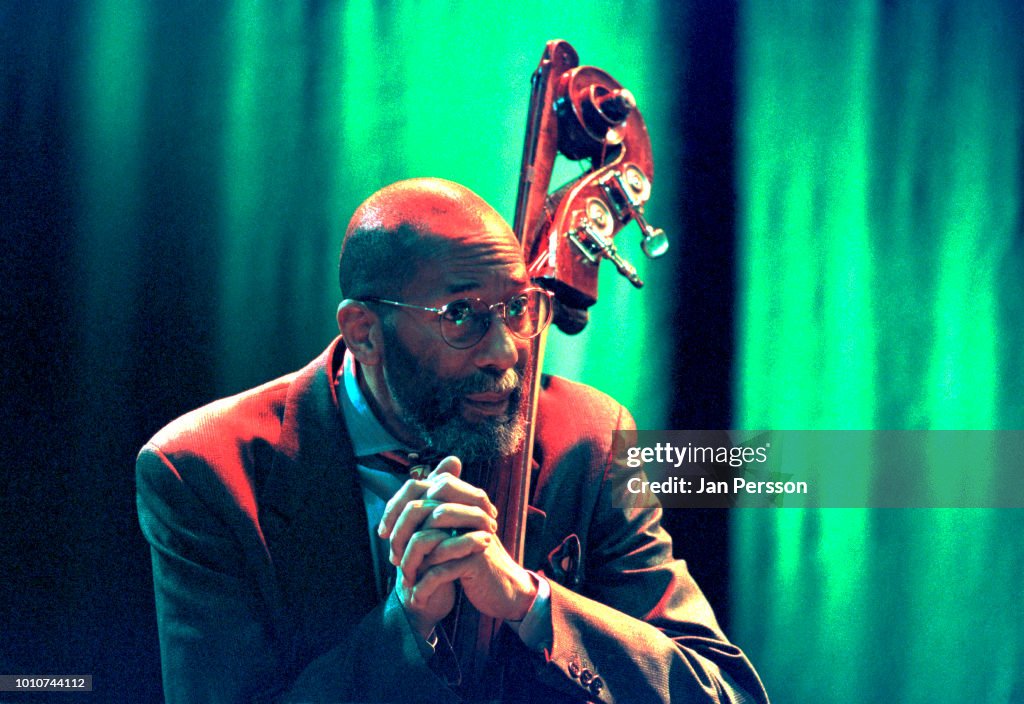 Ron Carter American jazz bassist Ron Carter performing in Odense Denmark 1998 ...