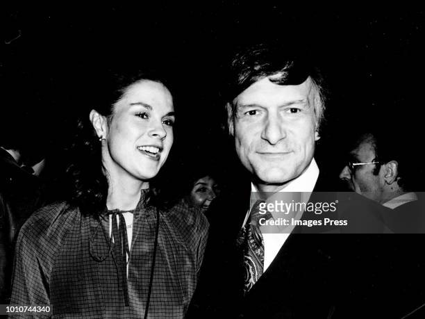 Christine and Hugh Hefner circa 1978 in New York City. (Photo by Images/Getty Images