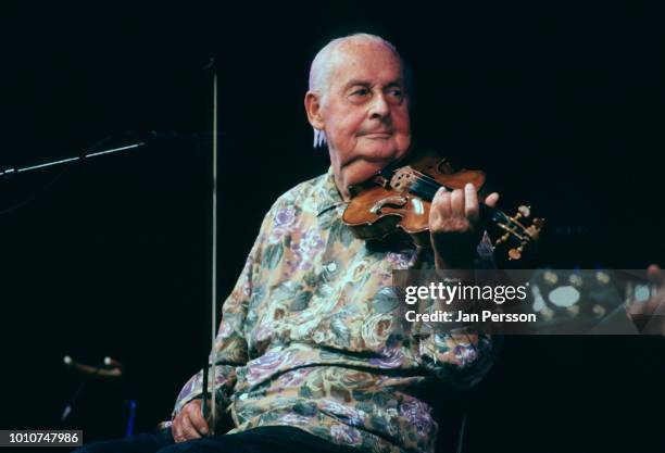 Stephane Grapelli, North Sea Jazzfestival, Den Haag July 1993.