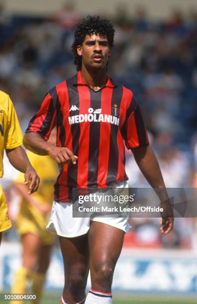 August 1988 - London - Makita International Football Tournament - AC Milan v Tottenham Hotspur - Frank Rijkaard of AC Milan -