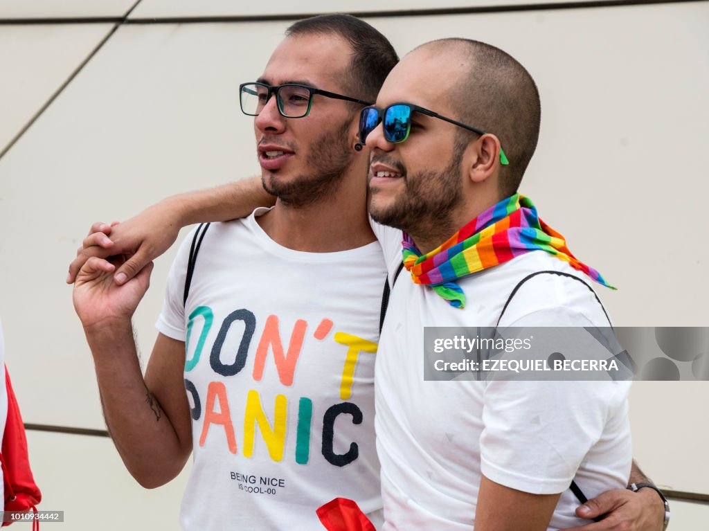 COSTA RICA-RIGHTS-GAY-MARRIAGE-PROTEST
