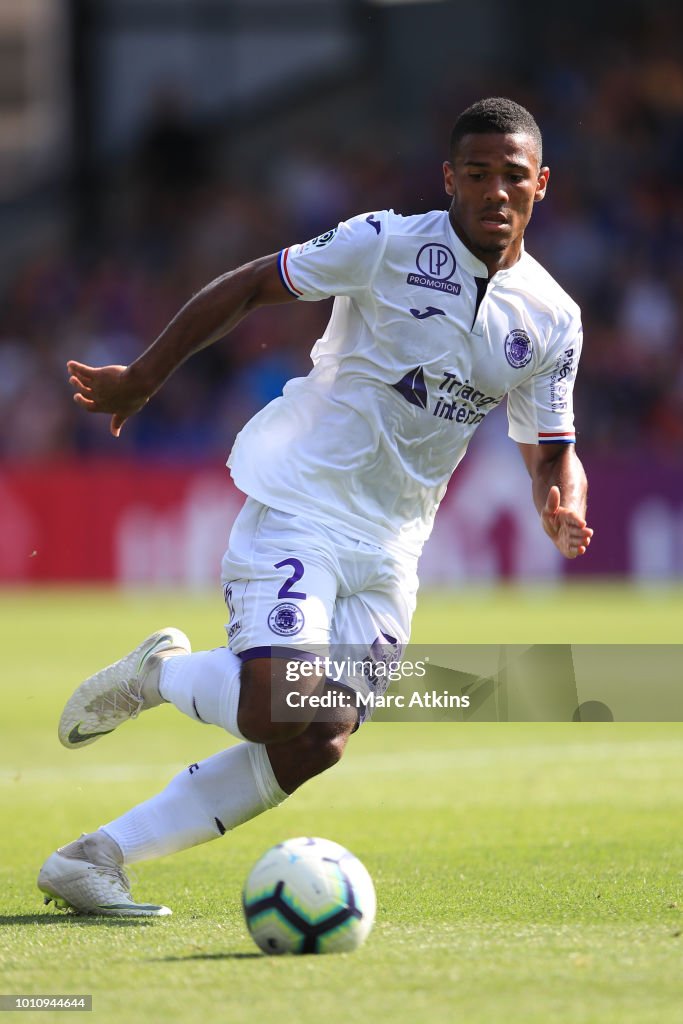 Crystal Palace v Toulouse - Pre-Season Friendly