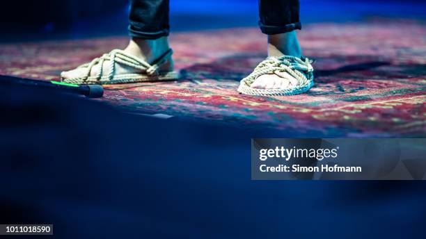 Alvaro Soler performs during the 'Musik@Park' Summer Party at Europapark on August 4, 2018 in Rust, Germany.