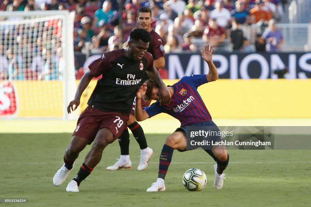 AC Milan v FC Barcelona - International Champions Cup 2018