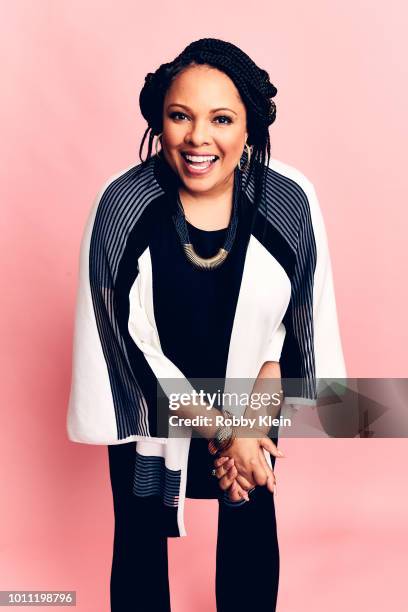 Justine Simmons of Netflix's 'All About the Washingtons' poses for a portrait during the 2018 Summer Television Critics Association Press Tour at The...