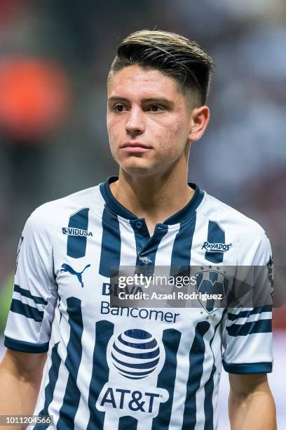 Jonathan Gonzalez of Monterrey poses prior the third round match between Monterrey and Queretaro as part of the Torneo Apertura 2018 Liga MX at BBVA...