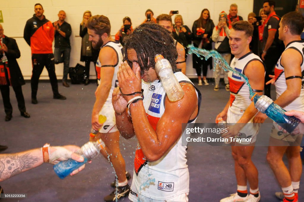 AFL Rd 20 - Carlton v GWS