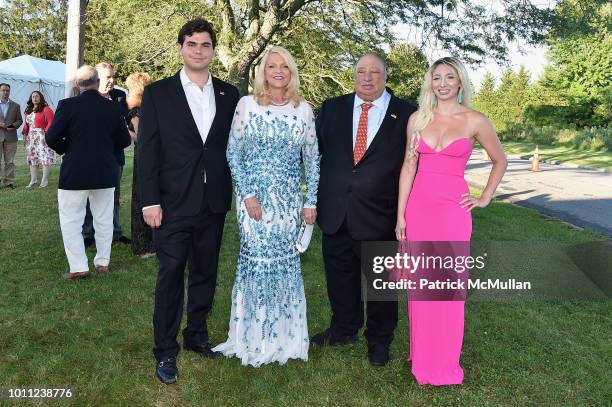 John Catsimatidis, Jr. Margo Catsimatidis, John Catsimatidis and Andrea Catsimatidis attend the 60th Annual Summer Party For Stony Brook Southampton...