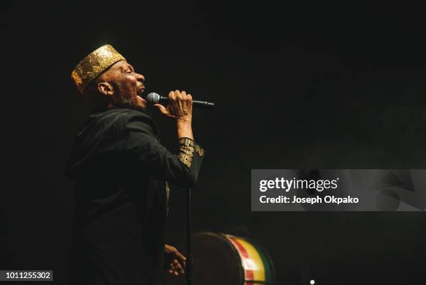 Jimmy Cliff performs on stage at Bestival 2018 at Lulworth Estate on August 4, 2018 in Lulworth Castle, England.