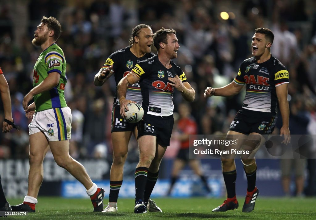 NRL Rd 21 - Panthers v Raiders