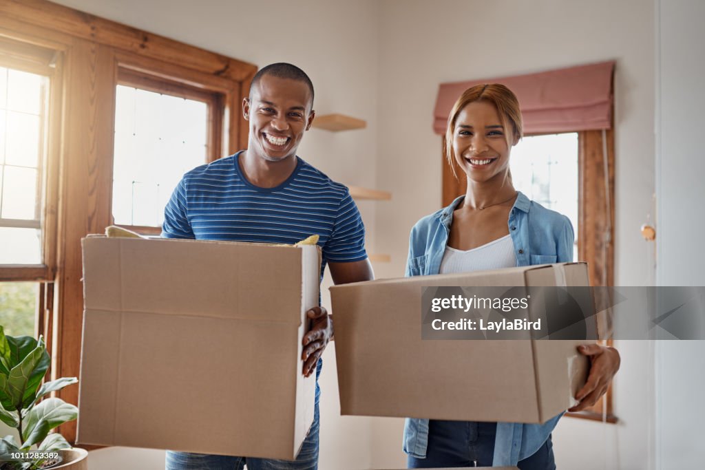 Everybody Is Moving In Were Finally Moving In High-Res Stock Photo - Getty Images