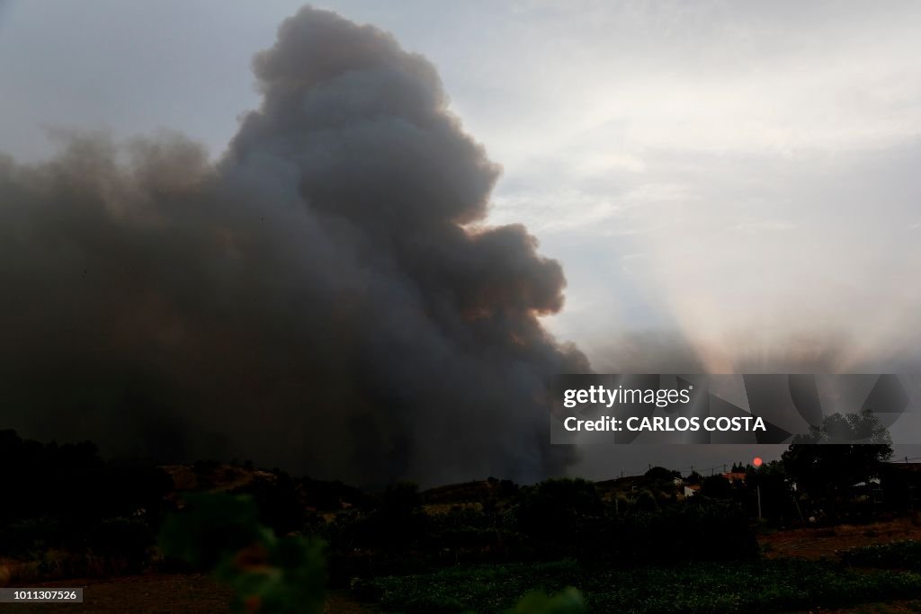 PORTUGAL-WILDFIRES-WEATHER