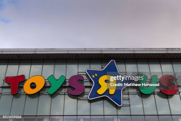 Toys R Us store in Cardiff, Wales, UK on April 15, 2018 in Cardiff, United Kingdom. Toys R Us went into administration on February 28 with the loss...