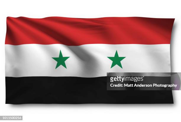 syria - siria - syrian flag - anticommunist stock pictures, royalty-free photos & images