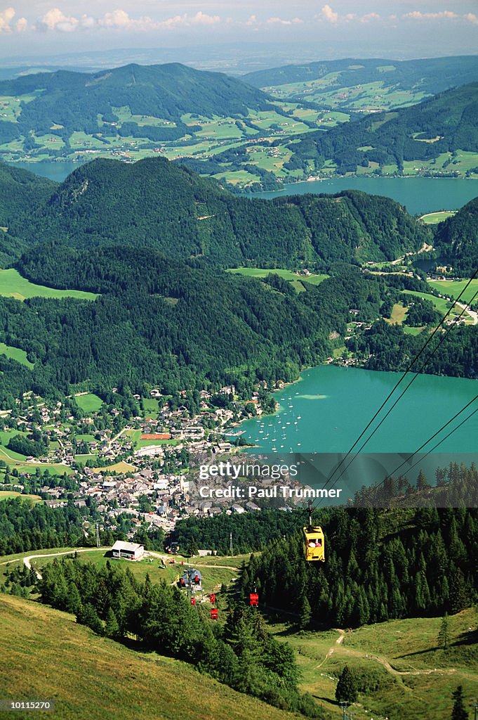 VIEW FROM ZWOLFERHORN, SALZBURG, AUSTRIA