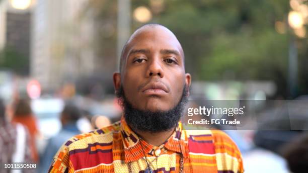 afro descent portrait - nigeria man stock pictures, royalty-free photos & images