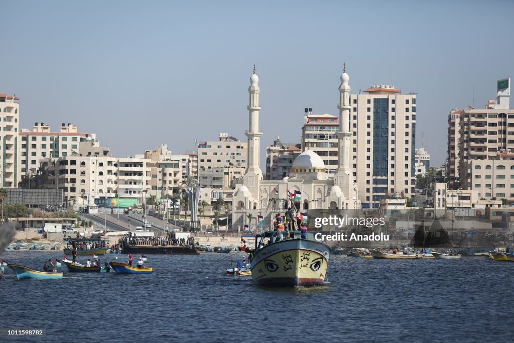 3rd freedom flotilla sets sail from Gaza
