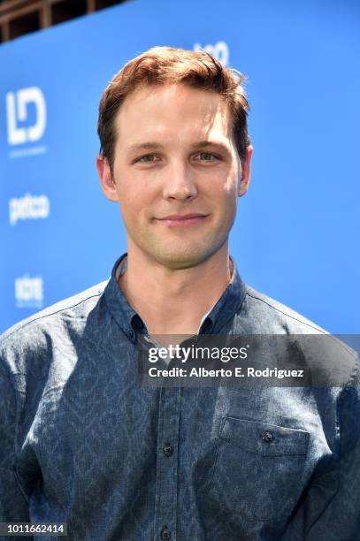 Michael Cassidy attends the premiere of LD Entertainment's "Dog Days" at Westfield Century City on August 5, 2018 in Century City, California.