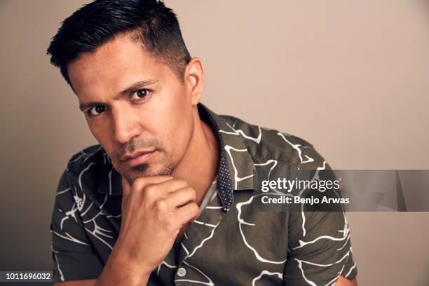 Actor Jay Hernandez of CBS's 'Magnum P.I.' poses for a portrait during the 2018 Summer Television Critics Association Press Tour at The Beverly...