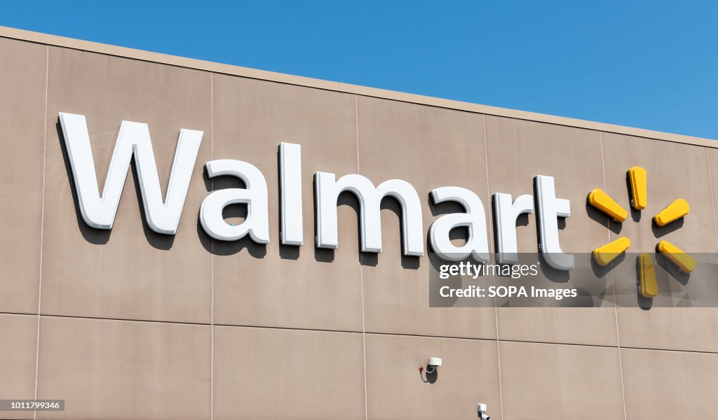 Walmart store in Teterboro, New Jersey...