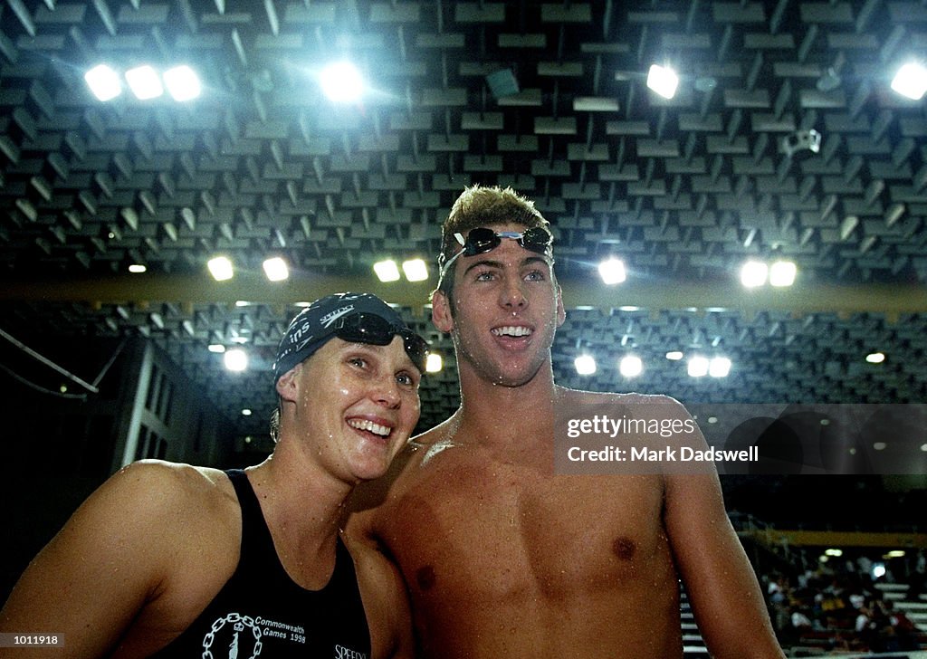 Susie O''Neill and Grant Hackett