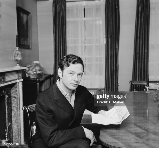 English music entrepreneur Brian Epstein , manager of The Beatles, UK, 10th July 1966.