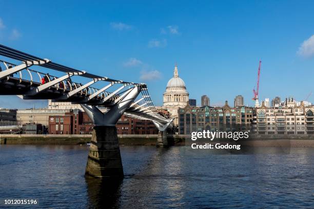 View of London from the Tate Modern. U.K.