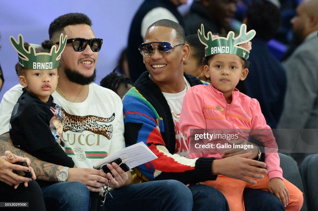 Celebrities at the NBA Africa Game 2018 in South Africa