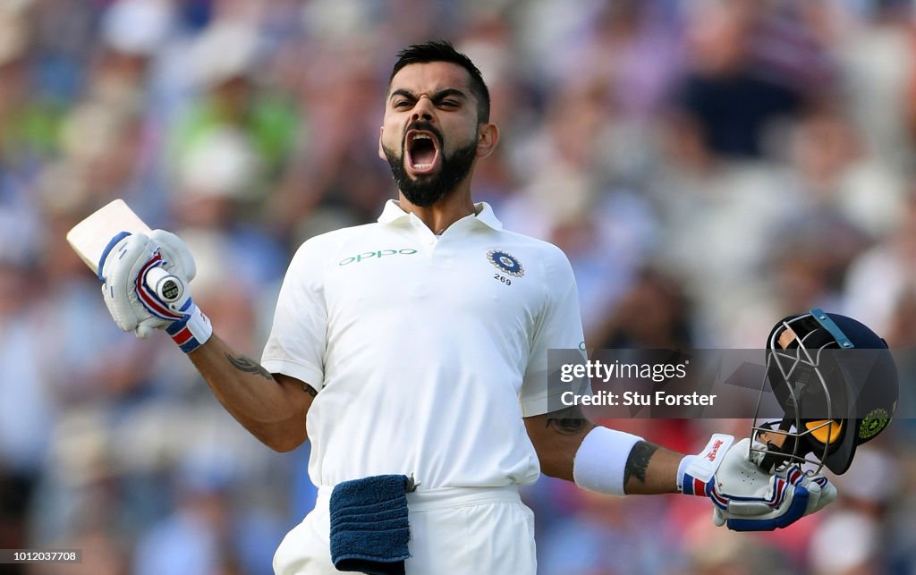 England v India: Specsavers 1st Test - Day Two