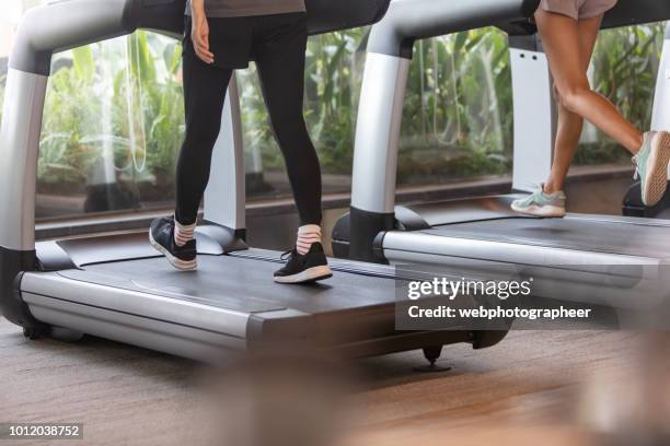 People Using Treadmill 53 Diverse Legs On Treadmill Stock Photos, High-Res Pictures, and ...