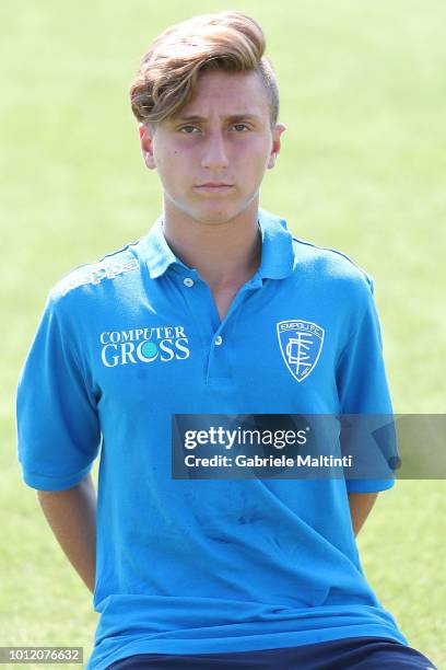 Tommaso Baldanzi of Empoli FC U16 on August 6, 2018 in Empoli, Italy.