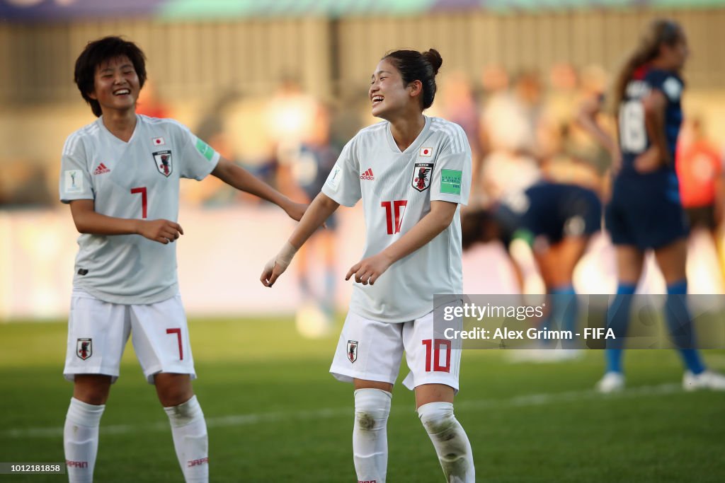 USA v Japan: Group C - FIFA U-20 Women's  World Cup France 2018