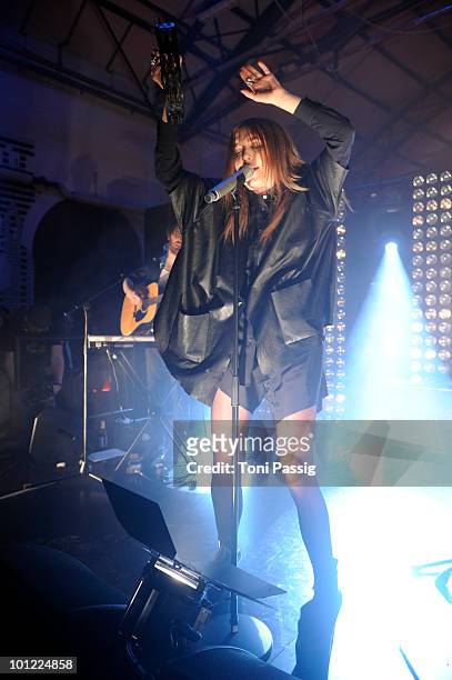 Lykke Li attends the 'Volvo Subject60 Hosted By Lykke Li And The Facehunter' at The Station on May 27, 2010 in Berlin, Germany.
