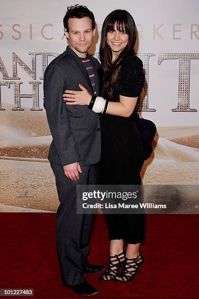 Jamie Croft and Saskia Burmeister arrive at the 'Sex And The City 2' Sydney Premiere at Fox Studios on May 28, 2010 in Sydney, Australia.