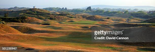 The par 4, 2nd hole on the Championship Course at Burnham on Berrow Golf Club, on May 22, in Burnham on Sea, England.